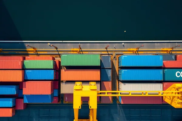 Manutention conteneurs terminal portuaire